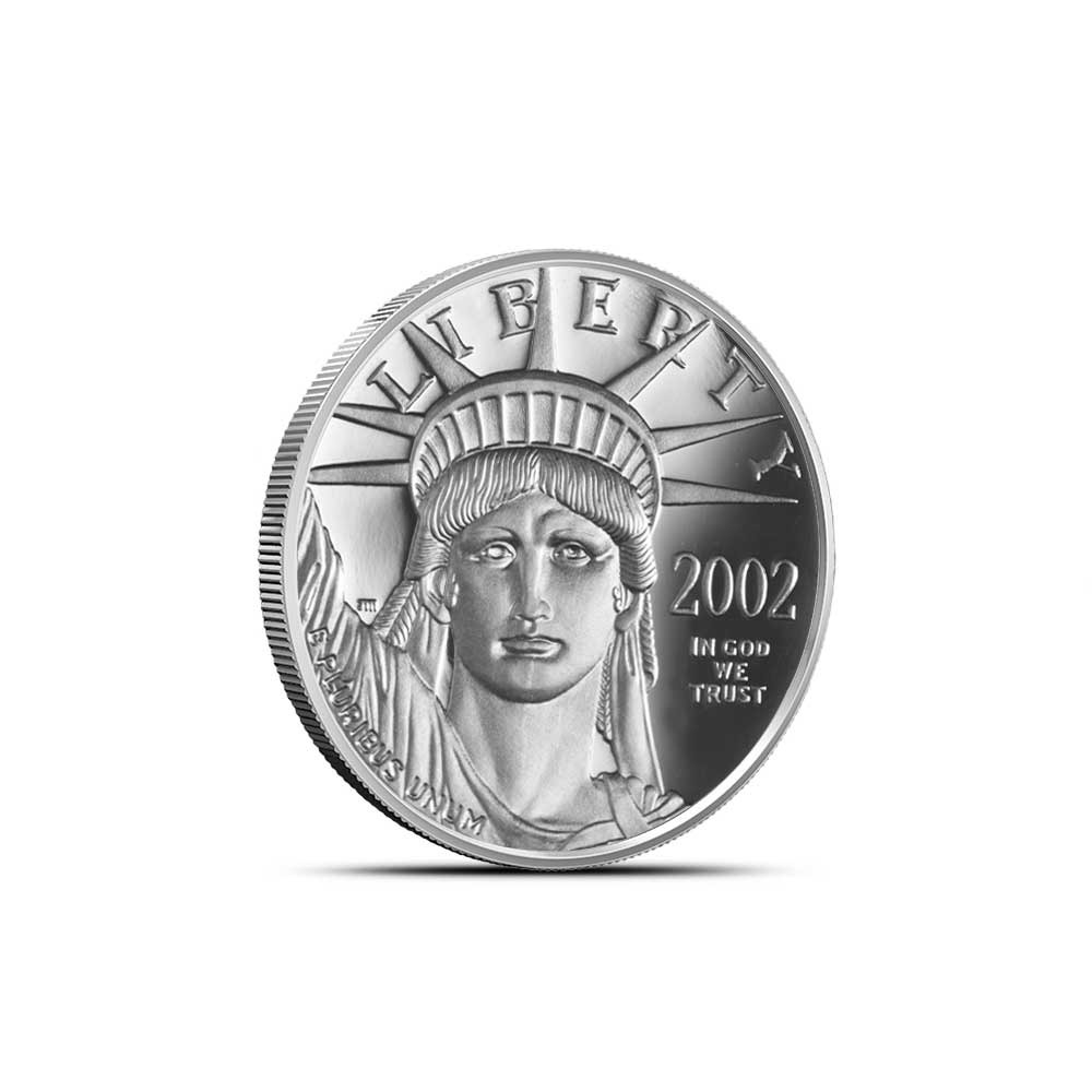 2002 Proof American Platinum Eagle 4-Coin Set (Box + CoA) - Image 8