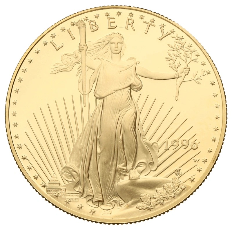 Buy 1996 Proof Gold Eagle 4 Coin Set Boxed - Image 2