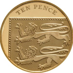 Gold Proof 2015 Fifth Circulating UK Coinage Portrait Set Boxed
