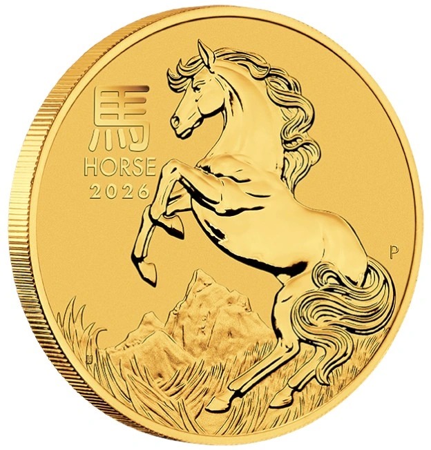 2026 2 oz Perth Mint Year of the Hor
