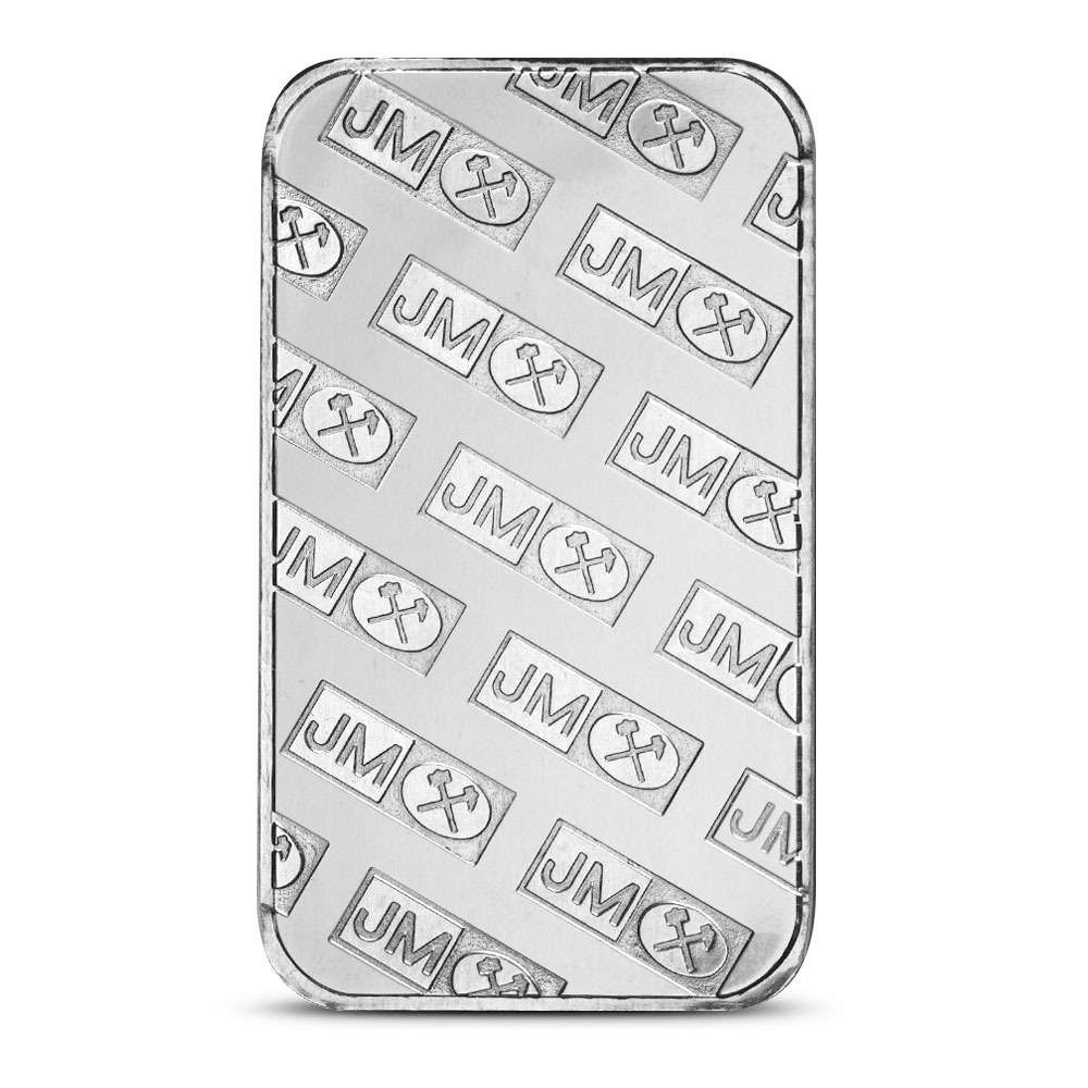 1 oz Johnson Matthey Platinum Bar (Secondary Market) - Image 2