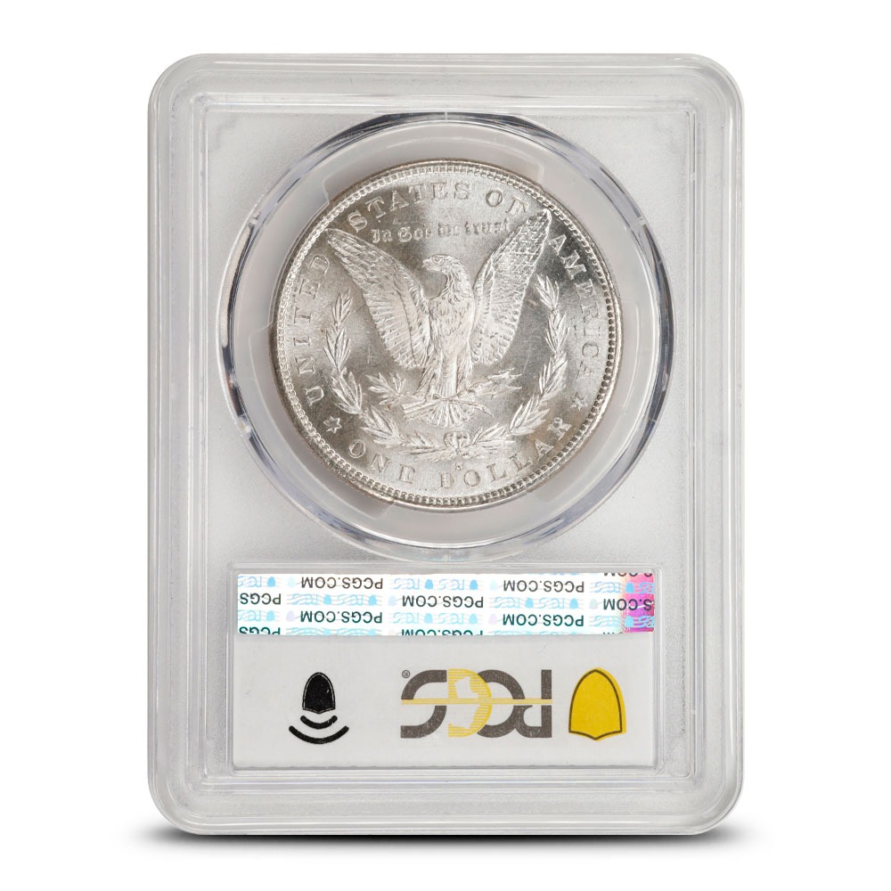 1880/79-S Morgan Silver Dollar Coin PCGS MS67+ CAC - Image 2