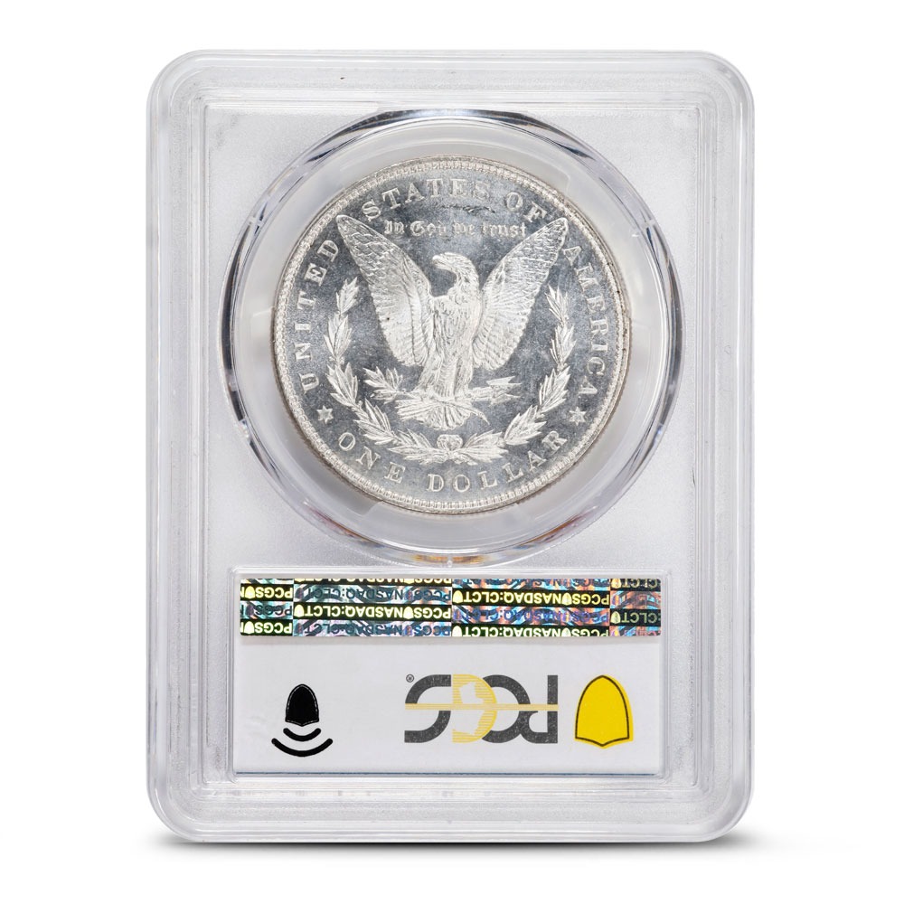 1886 Morgan Silver Dollar Coin PCGS MS66 DMPL - Image 2