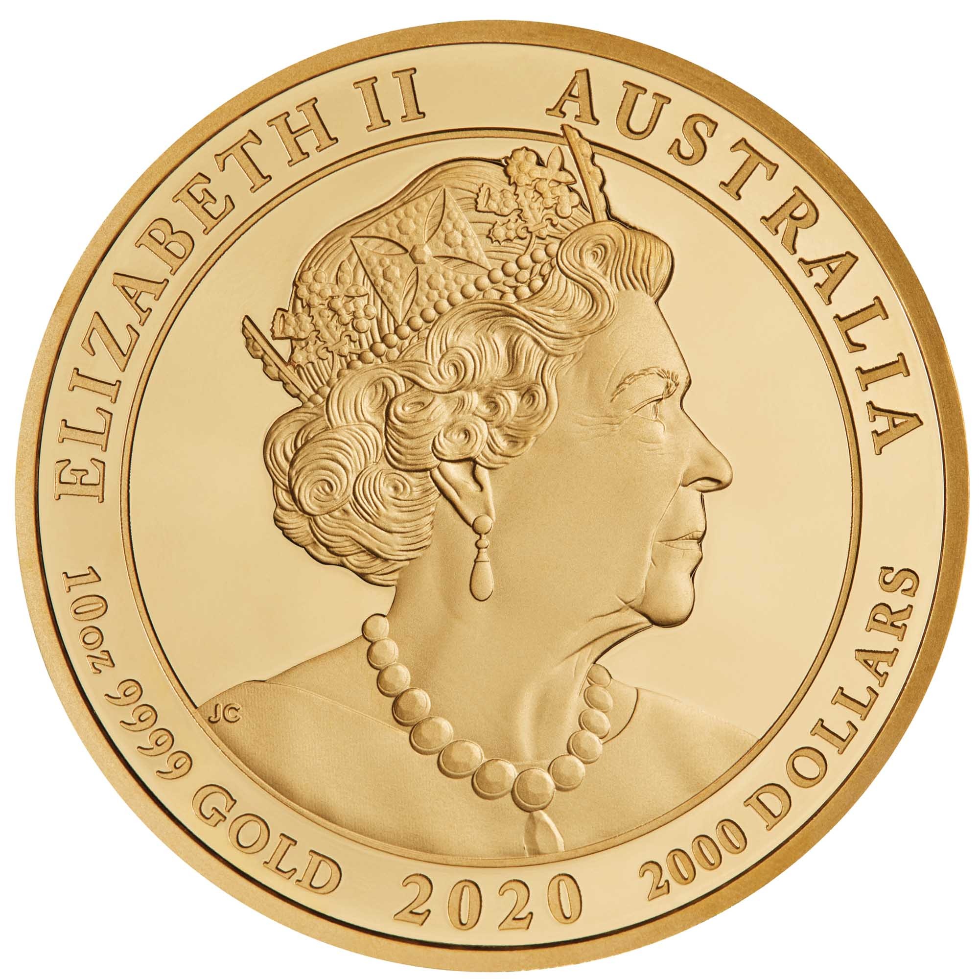 2020 10 oz Proof Jewelled Tiger Gold Coin - Image 5