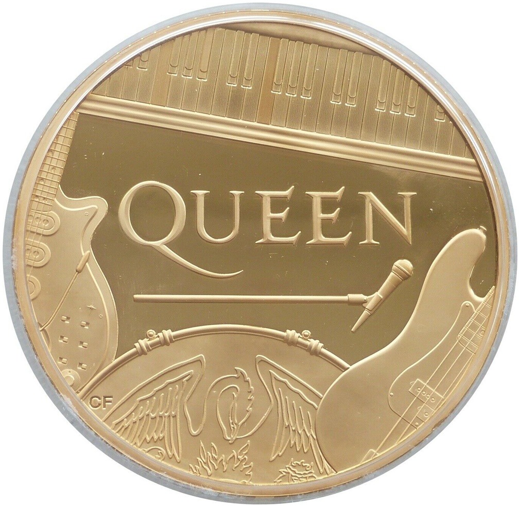 2020 1 kg Music Legends Queen Gold Proof Coin (Box/Coa) - Image 4